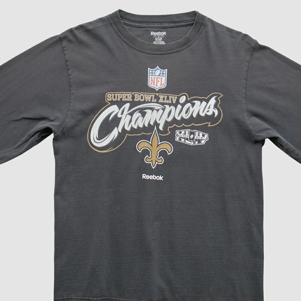 New Orleans Saints Reebok 2010 T-Shirt - Black Vintage online