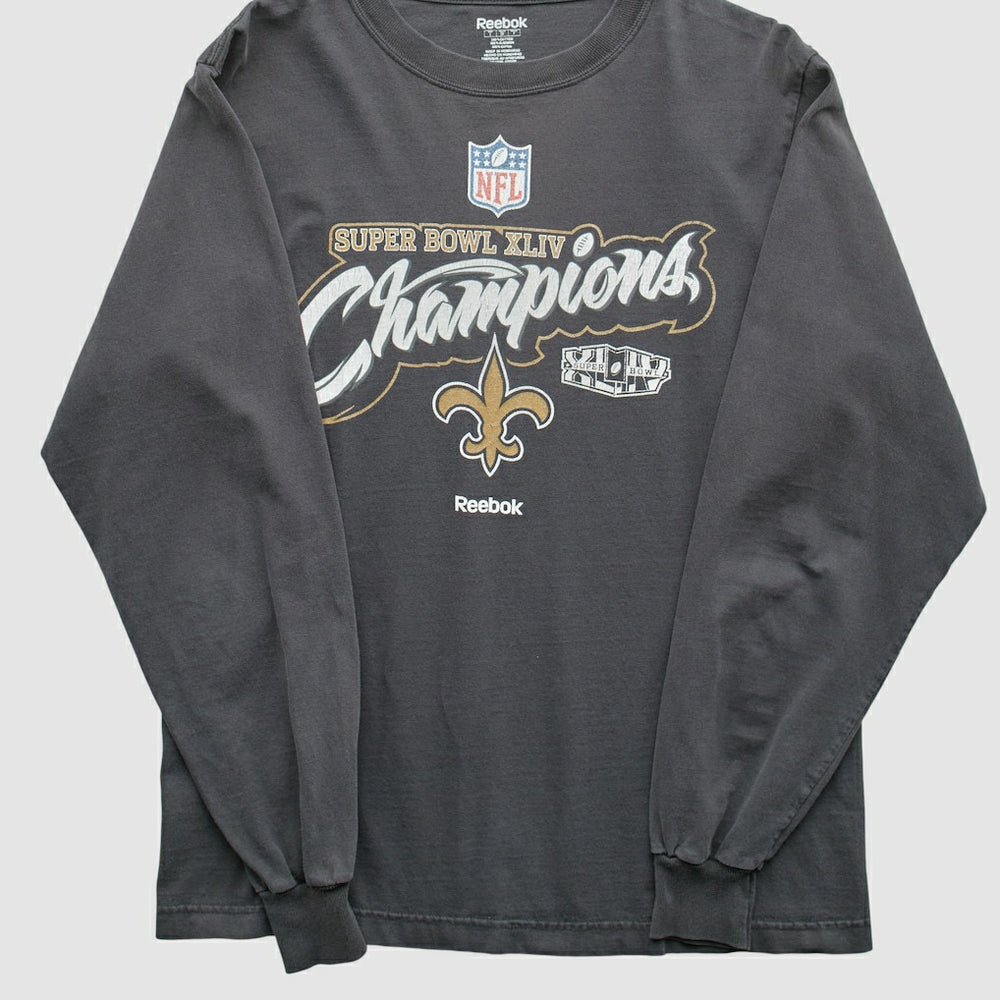 New Orleans Saints Reebok 2010 T-Shirt - Black Vintage online