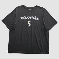 Baltimore Ravens Reebok 2008 T-Shirt - Black Vintage for sale