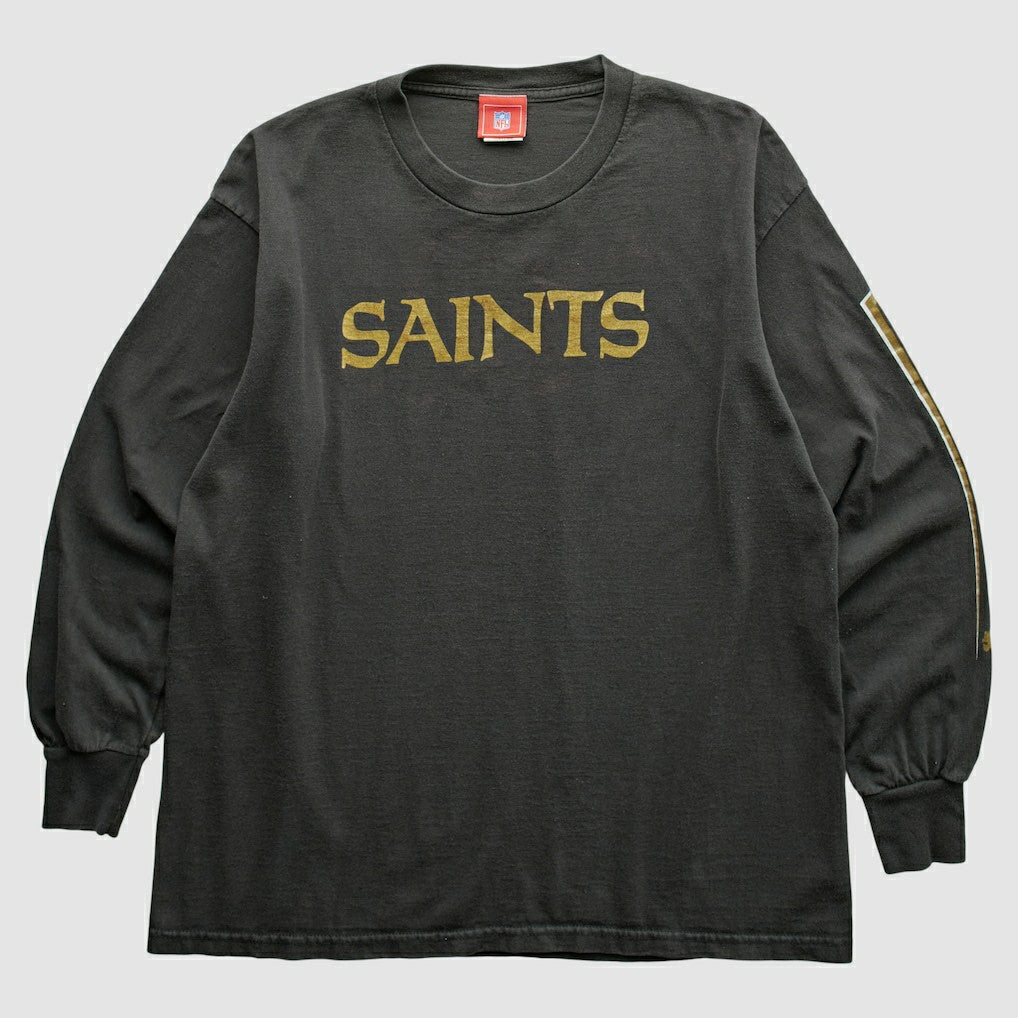 New Orleans Saints NFL 2000s T-Shirt - Black Vintage for sale
