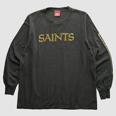 New Orleans Saints NFL 2000s T-Shirt - Black Vintage for sale