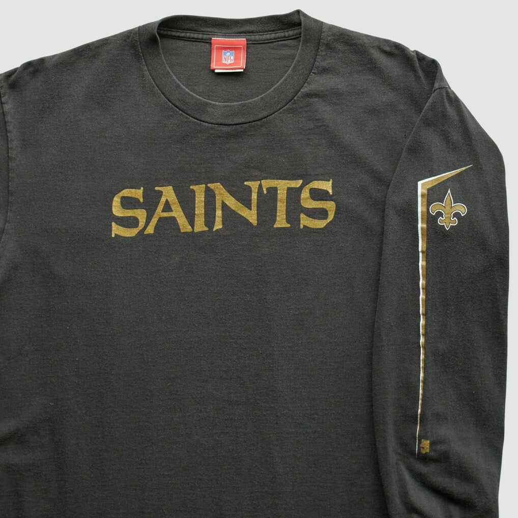 New Orleans Saints NFL 2000s T-Shirt - Black Vintage for sale