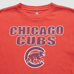 Chicago Cubs 2000s T-Shirt - Red Vintage