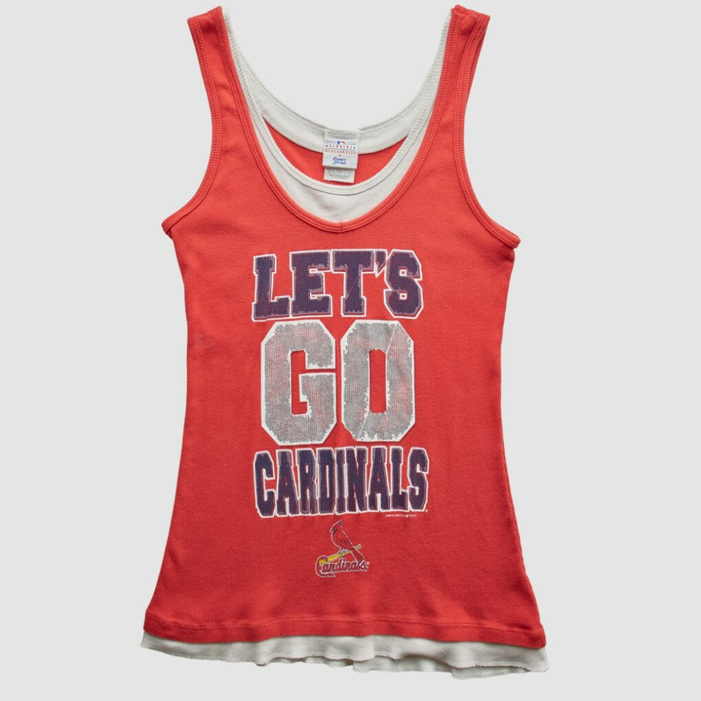 St. Louis Cardinals 2012 Tank - Red Vintage