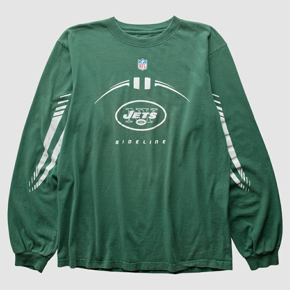 New York Jets 2000s T-Shirt - Green Vintage cheap