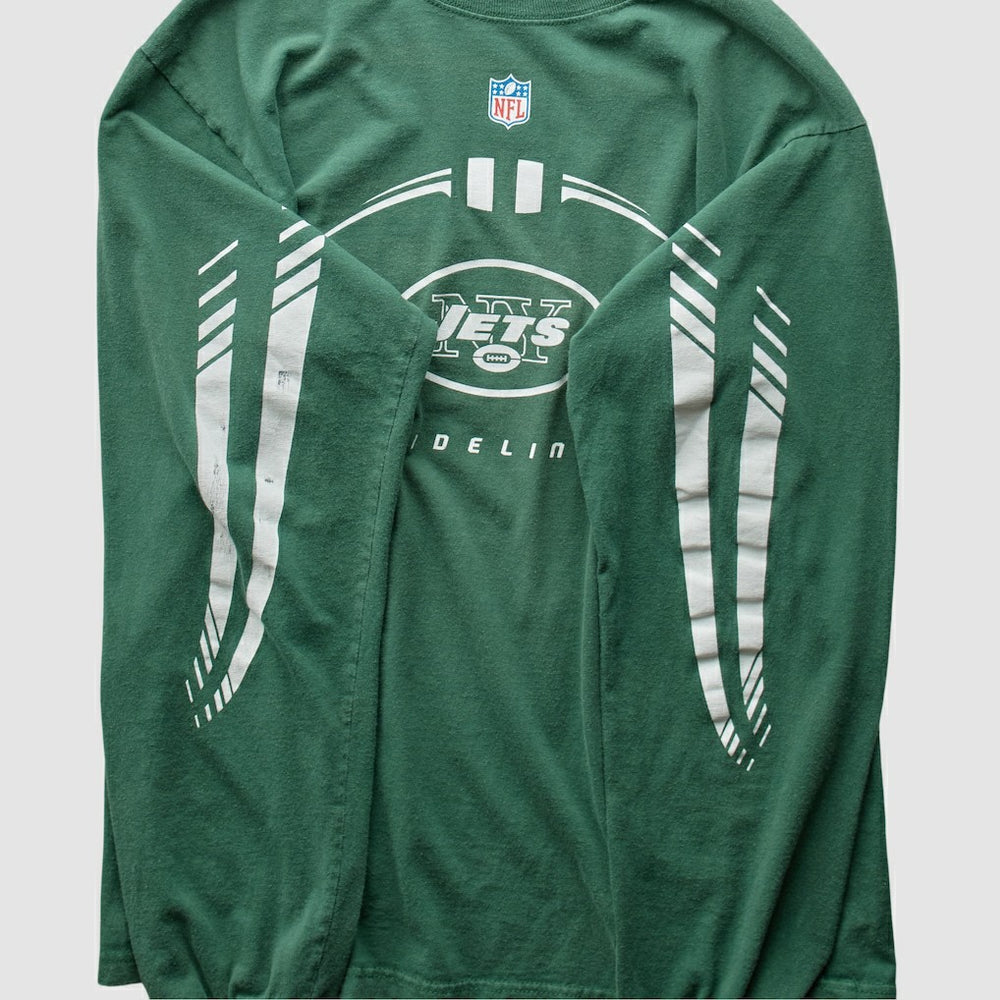New York Jets 2000s T-Shirt - Green Vintage cheap