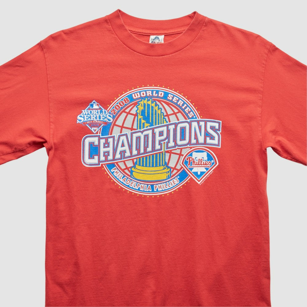 Philadelphia Phillies 2008 T-Shirt - Red Vintage