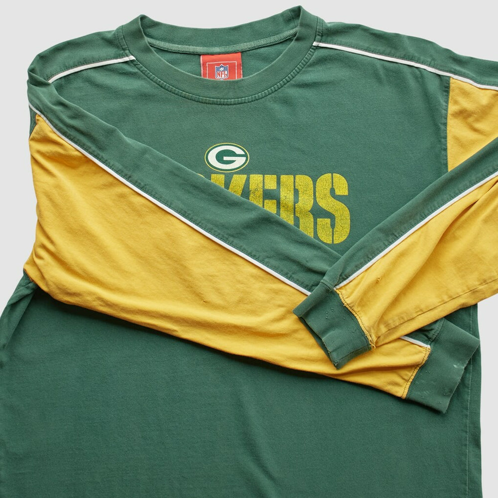 Green Bay Packers NFL 2000s T-Shirt - Green Vintage on sale