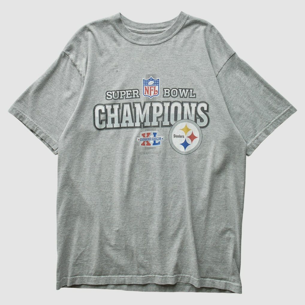 Pittsburgh Steelers 2005 T-Shirt - Gray Vintage outlet