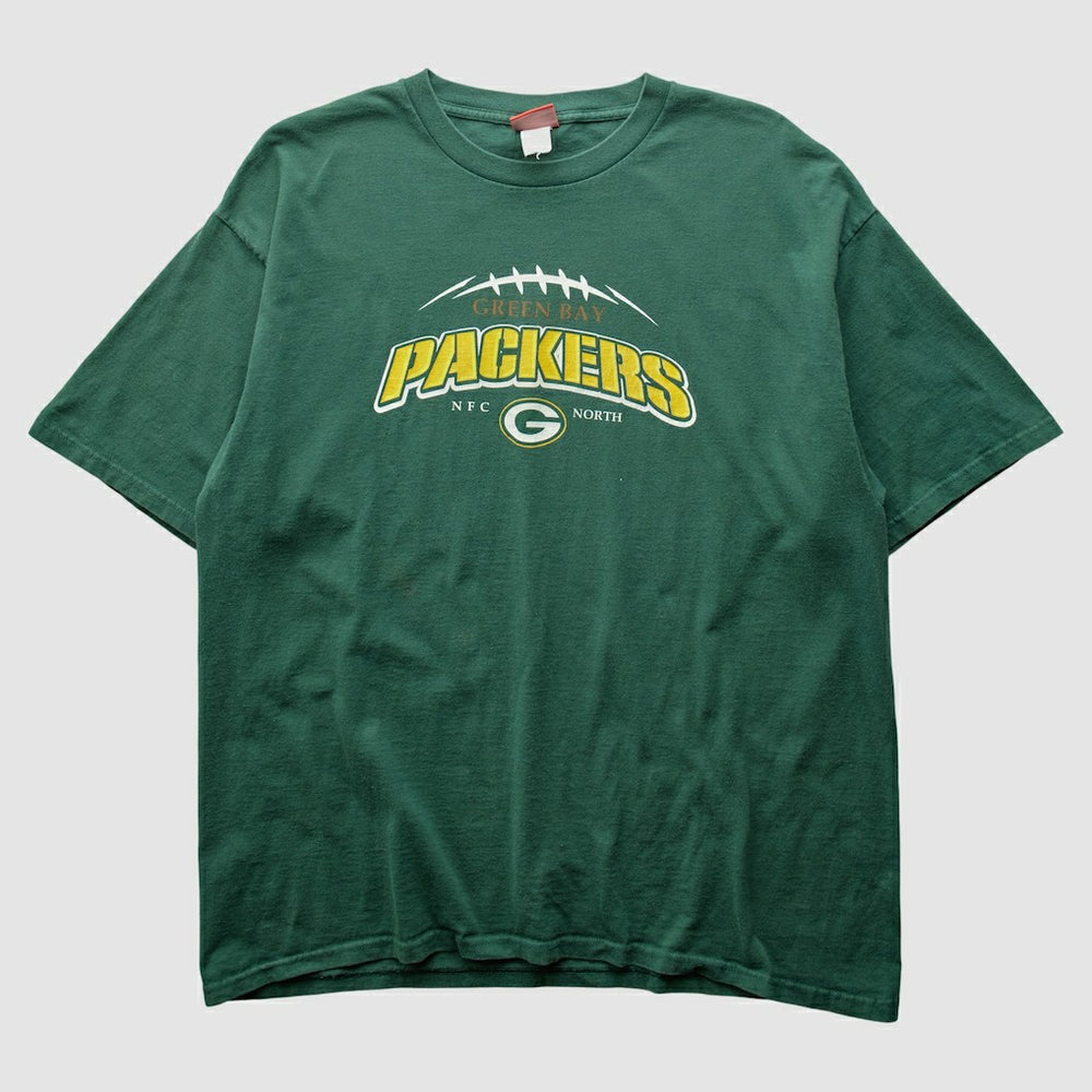 Green Bay Packers NFL 2000s T-Shirt - Green Vintage discount