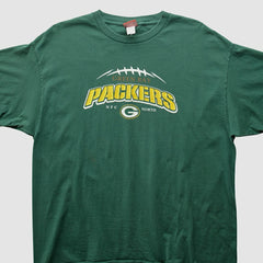 Green Bay Packers NFL 2000s T-Shirt - Green Vintage discount