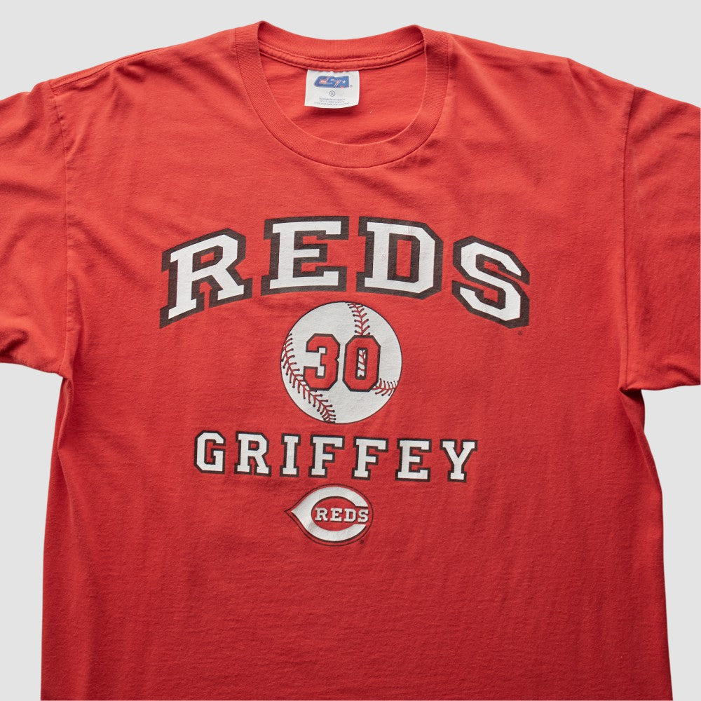 Cincinnati Reds CSA 2000s T-Shirt - Red Vintage