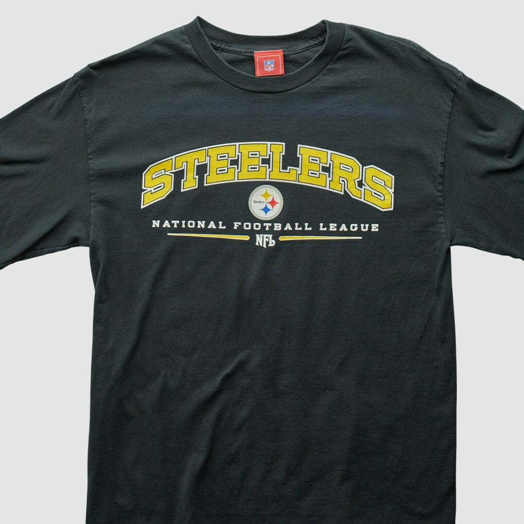 Pittsburgh Steelers NFL 2000s T-Shirt - Black Vintage cheap