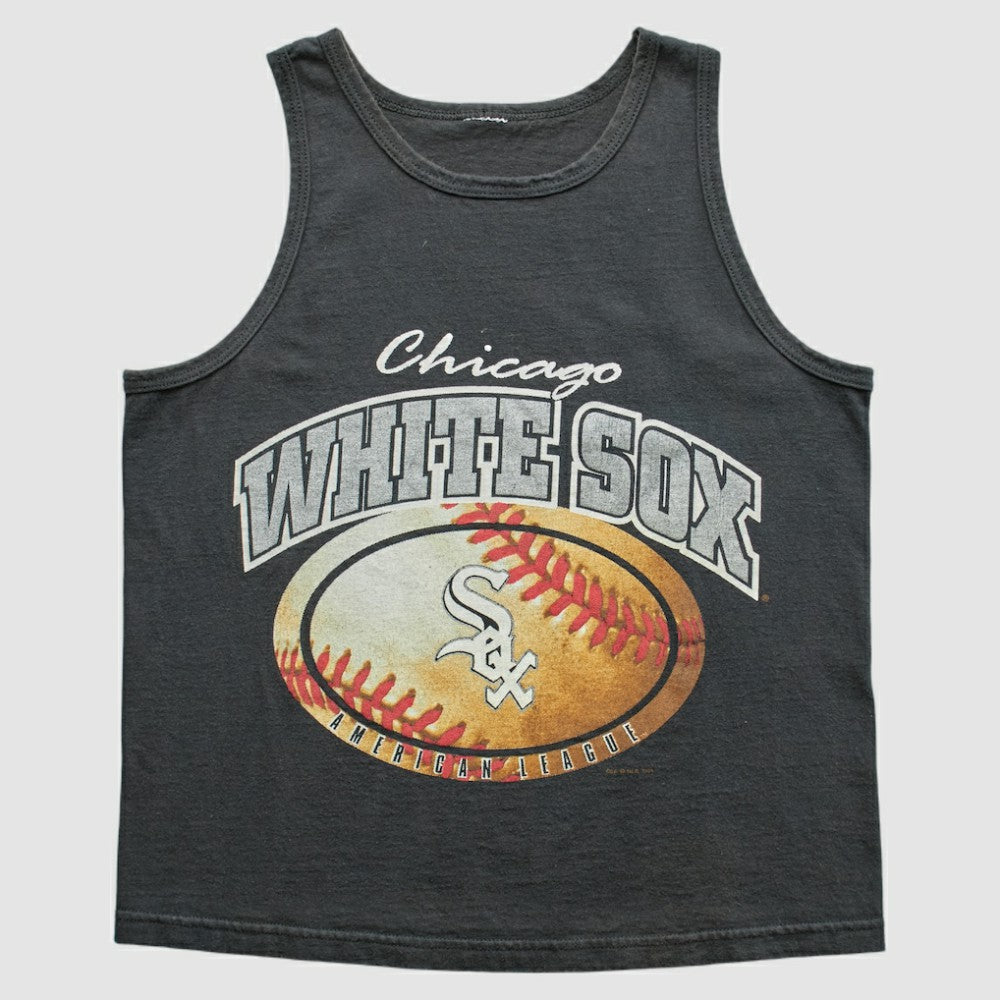 Chicago White Sox 90s Tank - Black Vintage
