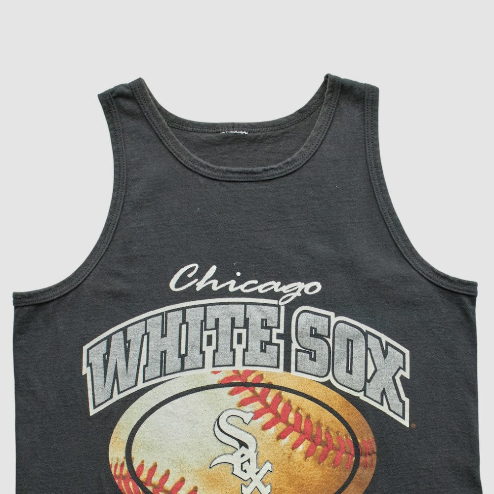 Chicago White Sox 90s Tank - Black Vintage
