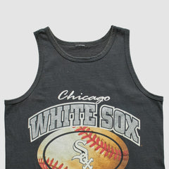 Chicago White Sox 90s Tank - Black Vintage