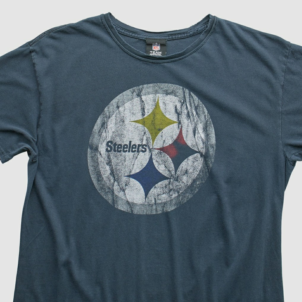 Pittsburgh Steelers NFL 2010s T-Shirt - Navy Vintage discount
