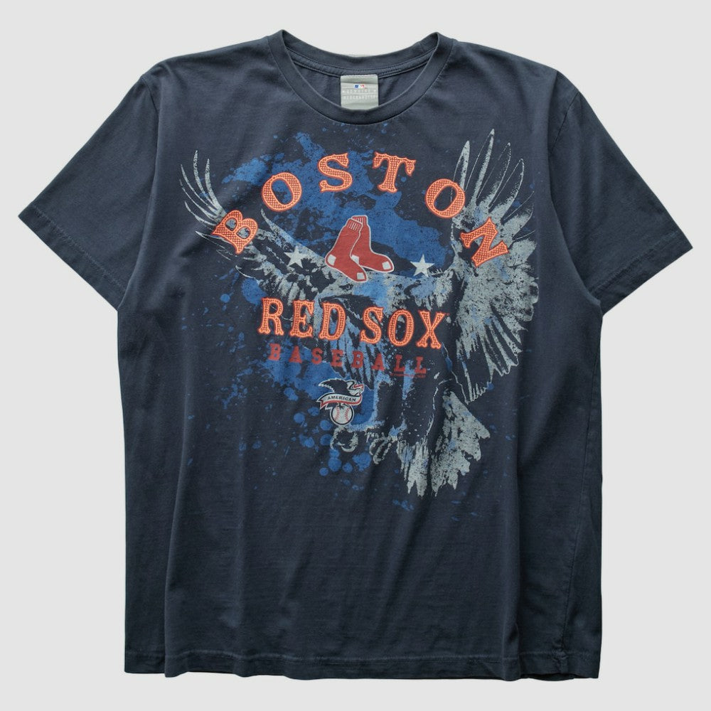 Boston Red Sox 2000s T-Shirt - Navy Vintage