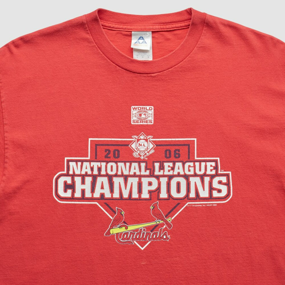 St. Louis Cardinals 2006 T-Shirt - Red Vintage