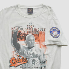 Baltimore Orioles Majestic Cooperstown Collection 2007 T-Shirt - White Vintage