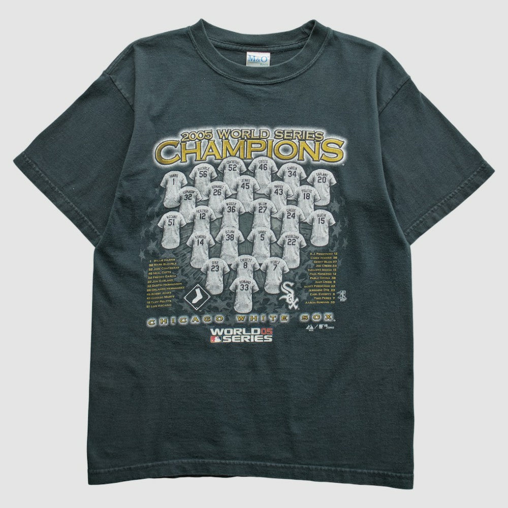 Chicago White Sox 2005 T-Shirt - Black Vintage