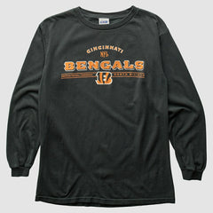 Cincinnati Bengals CSA 2000s T-Shirt - Black Vintage on sale