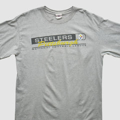 Pittsburgh Steelers 2000s T-Shirt - Gray Vintage sale