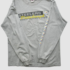 Pittsburgh Steelers 2000s T-Shirt - Gray Vintage sale