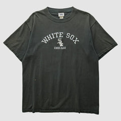 Chicago White Sox Lee Apparel 2000s T-Shirt - Black Vintage
