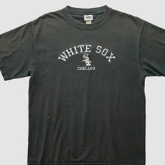 Chicago White Sox Lee Apparel 2000s T-Shirt - Black Vintage