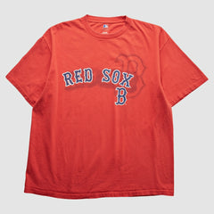 Boston Red Sox 2000s T-Shirt - Red Vintage