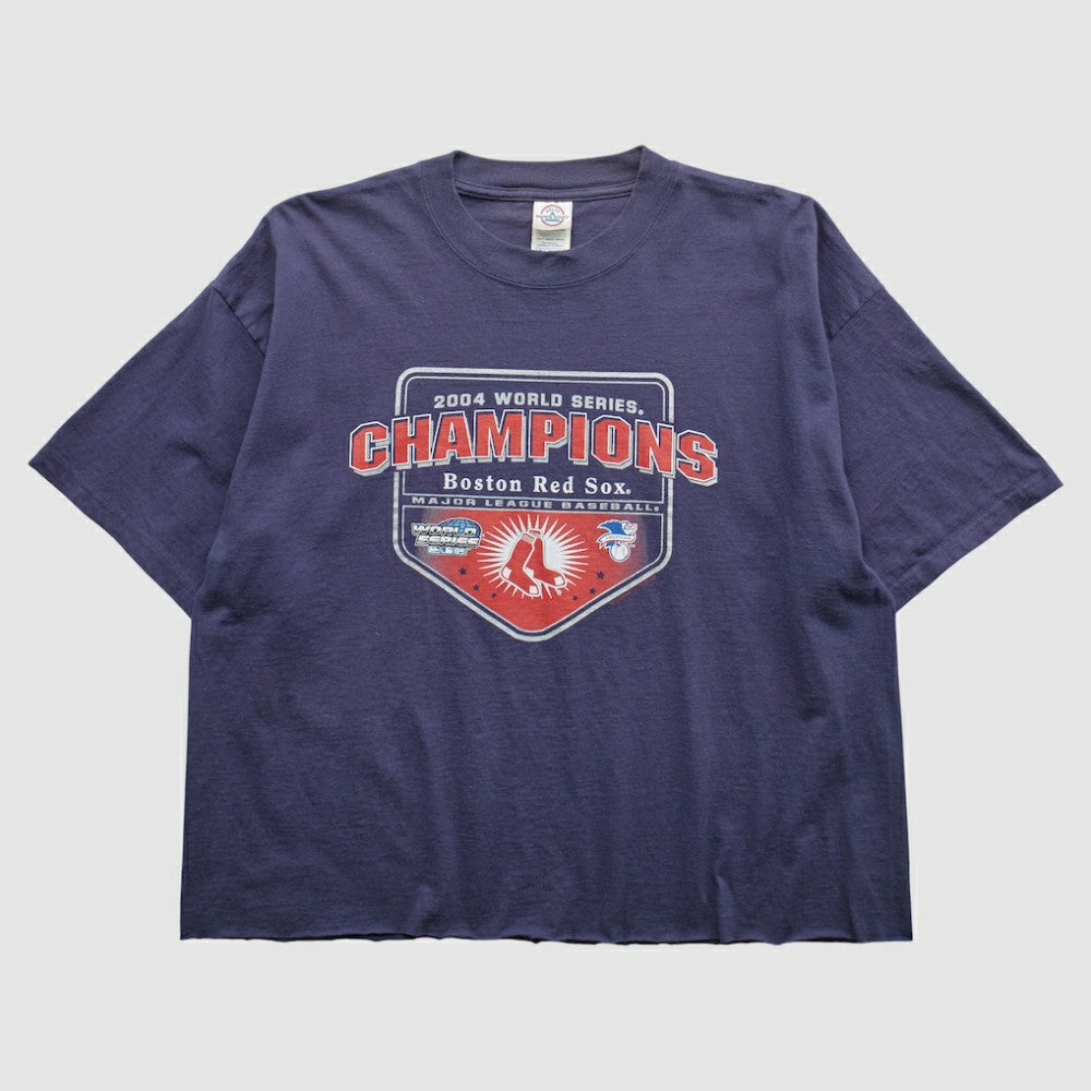 Boston Red Sox Delta 2004 T-Shirt - Navy Vintage