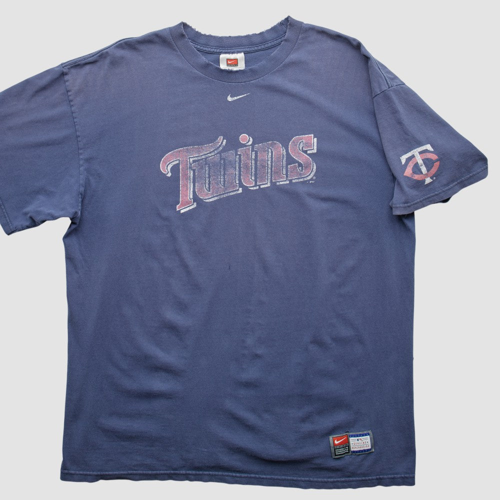 Minnesota Twins 2000s T-Shirt - Navy Vintage | Nike