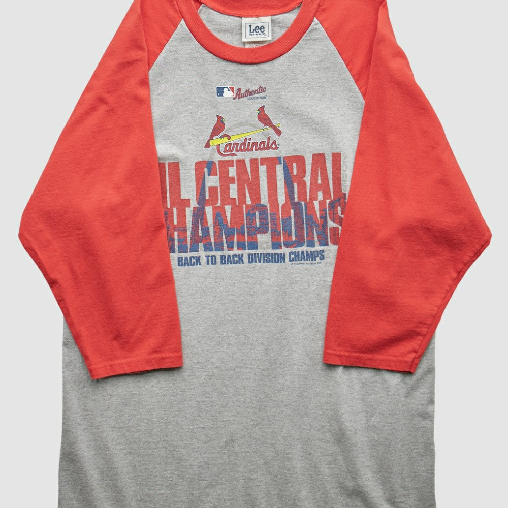 St. Louis Cardinals Lee Apparel 2005 T-Shirt - Heather Gray Vintage