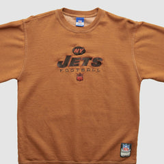 New York Jets Reebok 2000s Pullover Sweatshirt - Brown Vintage online