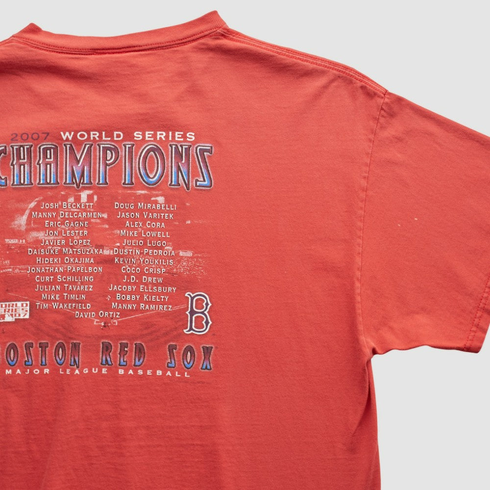Boston Red Sox 2007 T-Shirt - Red Vintage