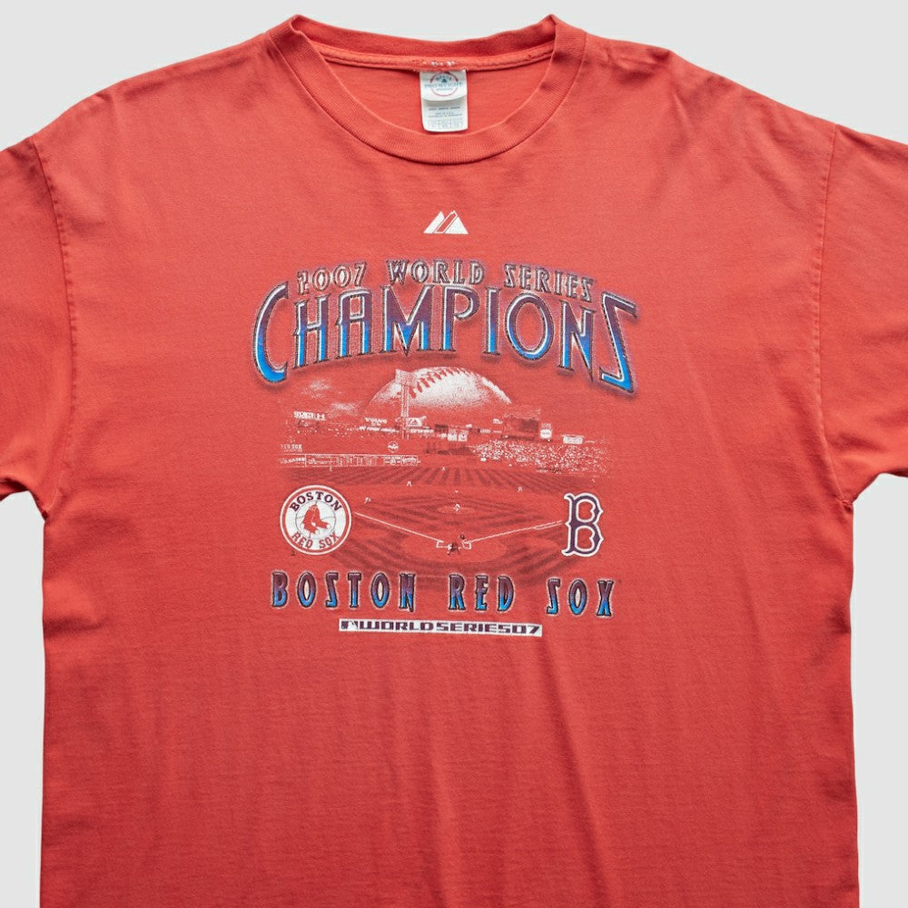 Boston Red Sox 2007 T-Shirt - Red Vintage