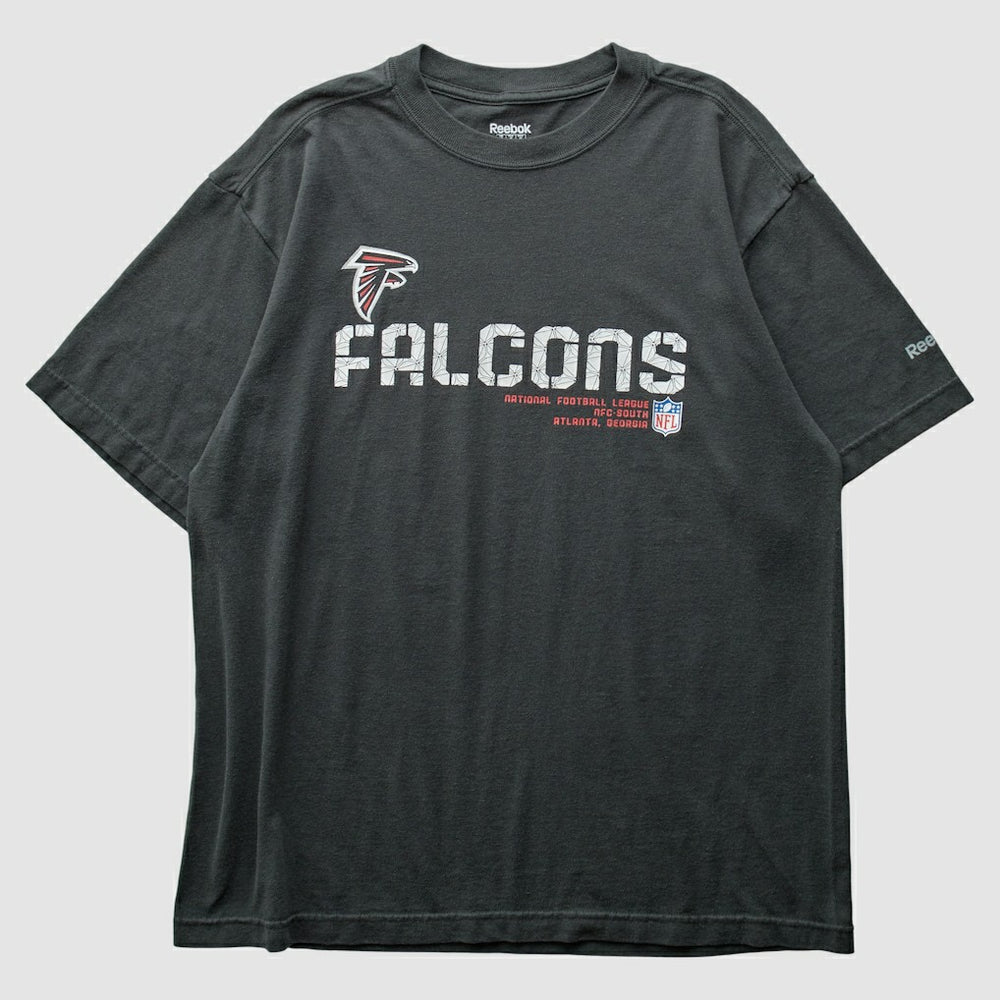 Atlanta Falcons Reebok 2000s T-Shirt - Black Vintage for sale