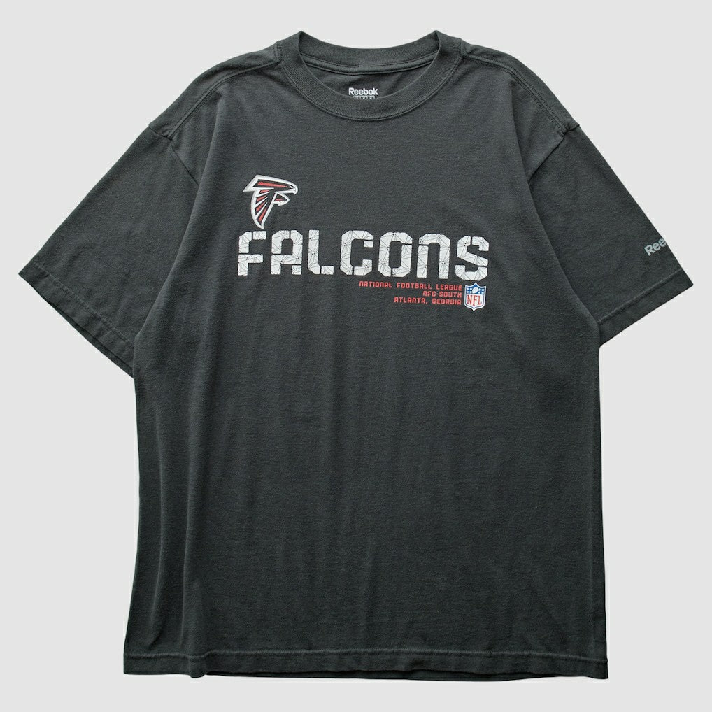 Atlanta Falcons Reebok 2000s T-Shirt - Black Vintage for sale