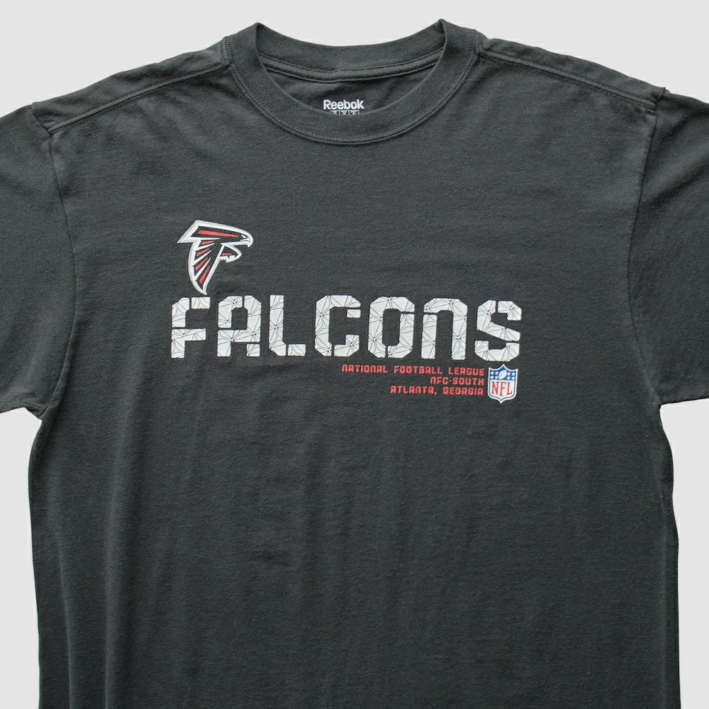 Atlanta Falcons Reebok 2000s T-Shirt - Black Vintage for sale