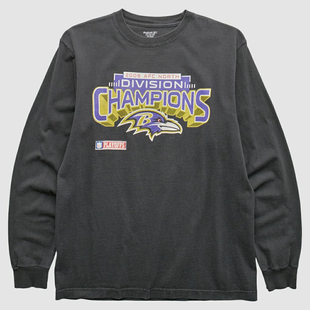 Baltimore Ravens Reebok 2006 T-Shirt - Black Vintage outlet