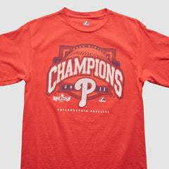 Philadelphia Phillies Majestic 2011 T-Shirt - Red Vintage