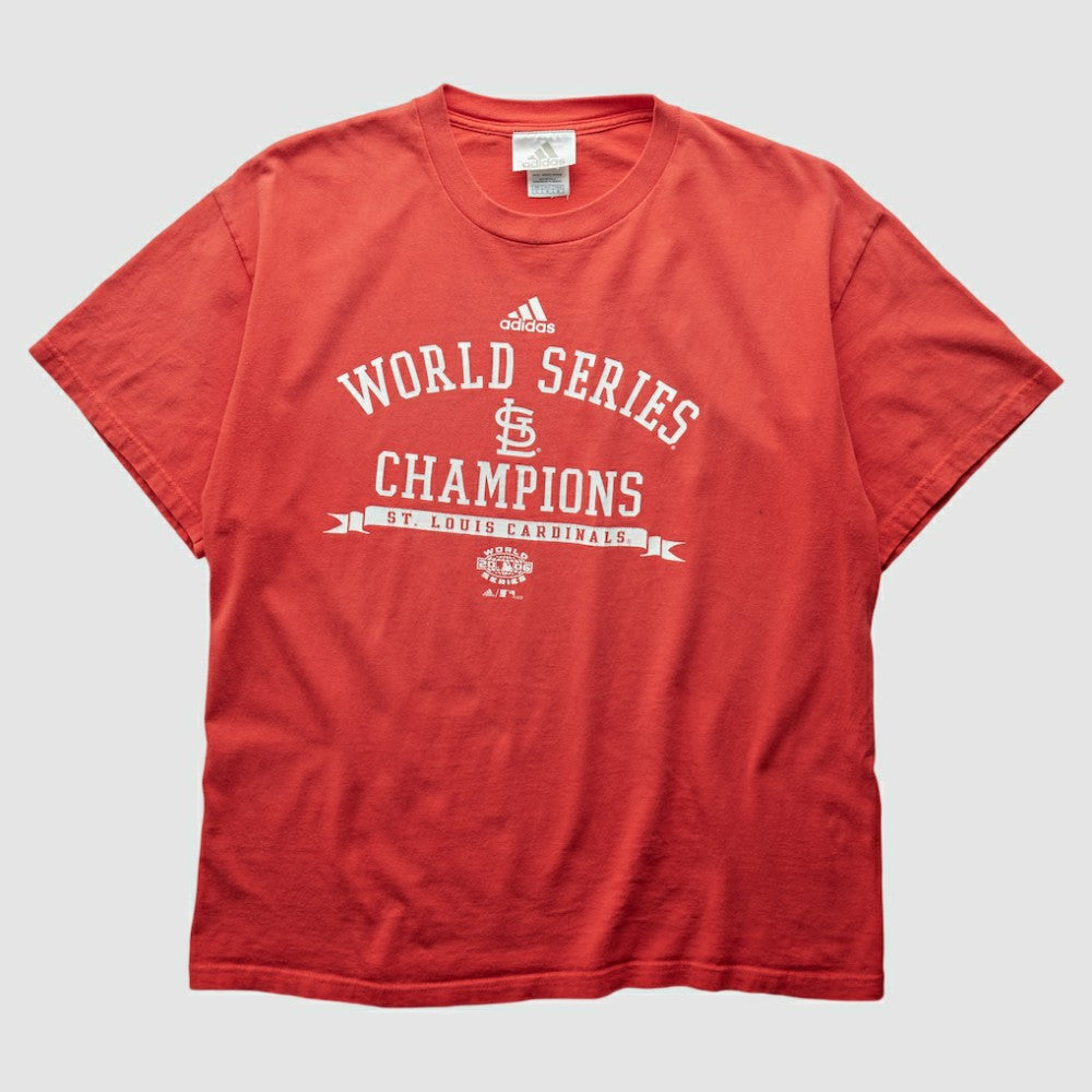 St. Louis Cardinals Adidas 2006 T-Shirt - Red Vintage