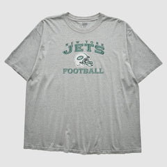 New York Jets Reebok 2000s T-Shirt - Gray Vintage cheap
