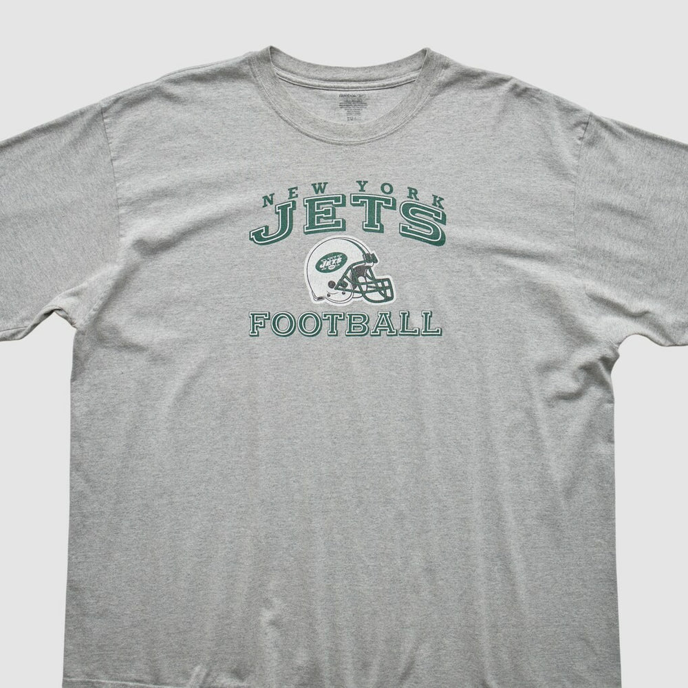 New York Jets Reebok 2000s T-Shirt - Gray Vintage cheap