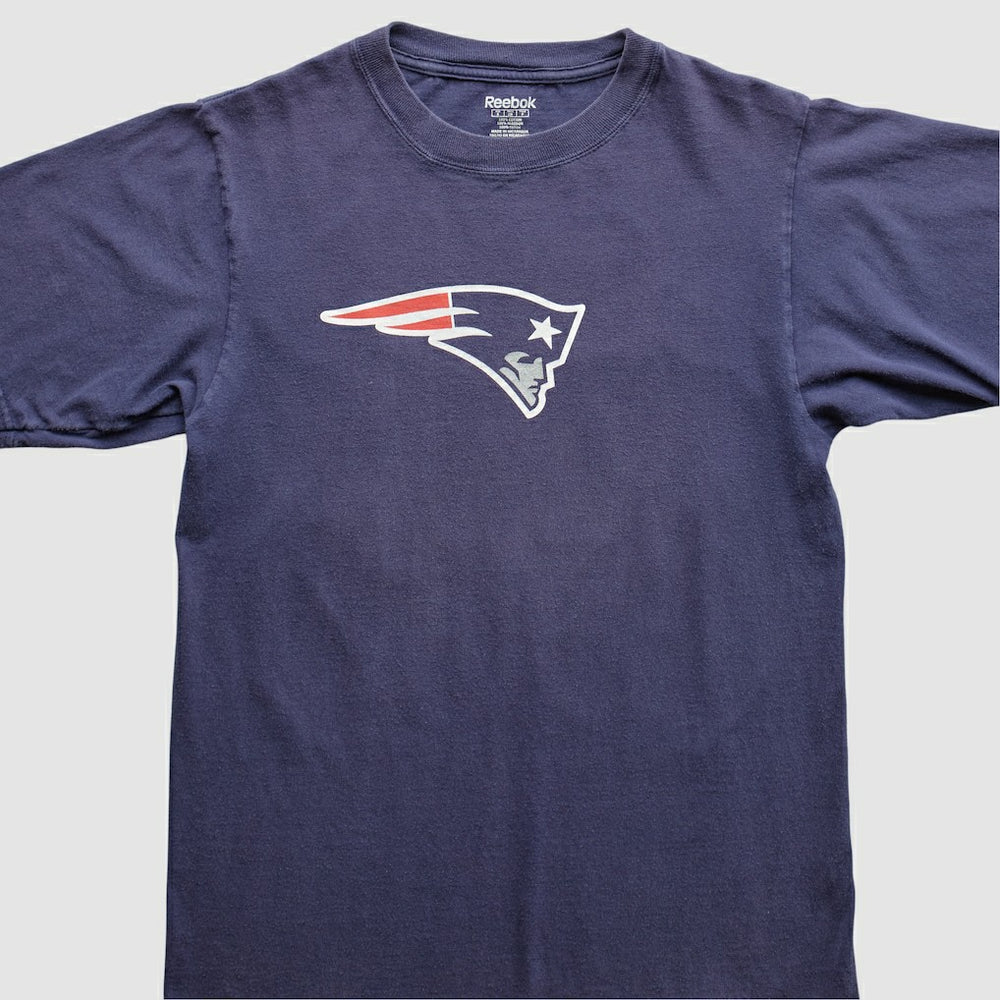 New England Patriots Reebok 2000s T-Shirt - Navy Vintage on sale