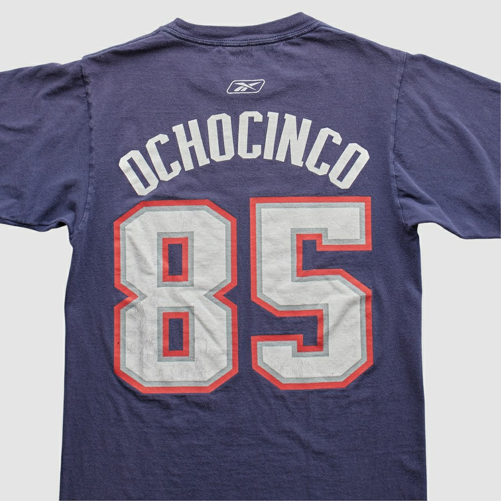 New England Patriots Reebok 2000s T-Shirt - Navy Vintage on sale