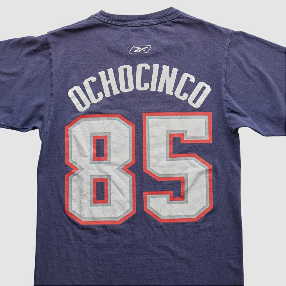New England Patriots Reebok 2000s T-Shirt - Navy Vintage on sale