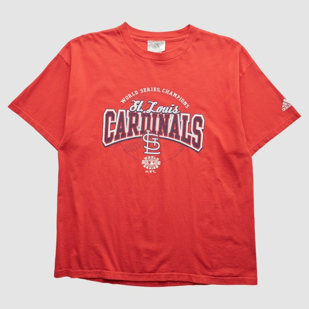 St. Louis Cardinals Adidas 2006 T-Shirt - Red Vintage