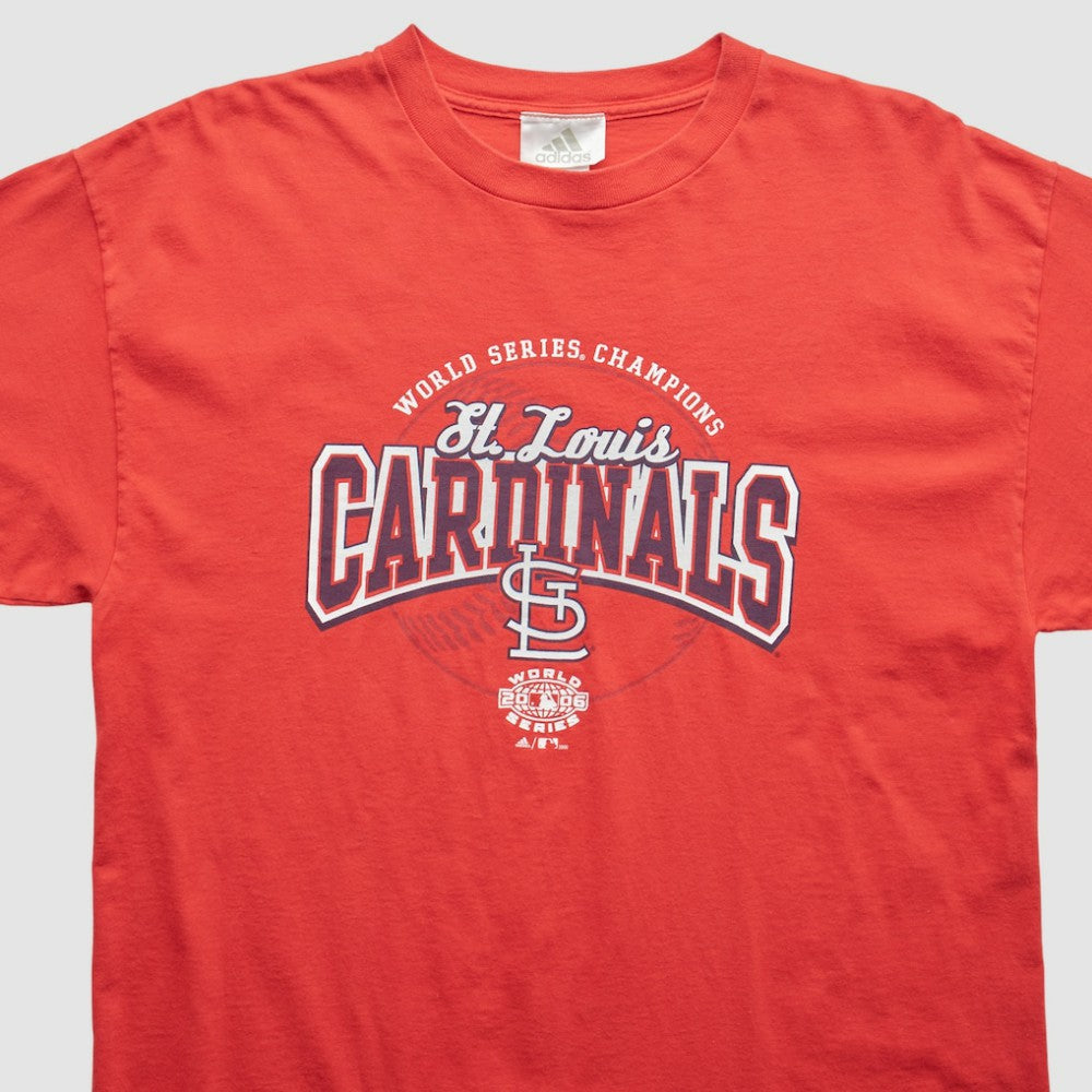 St. Louis Cardinals Adidas 2006 T-Shirt - Red Vintage